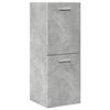 vidaXL 5 Piece Bathroom Furniture Set Concrete Grey Engineered Wood