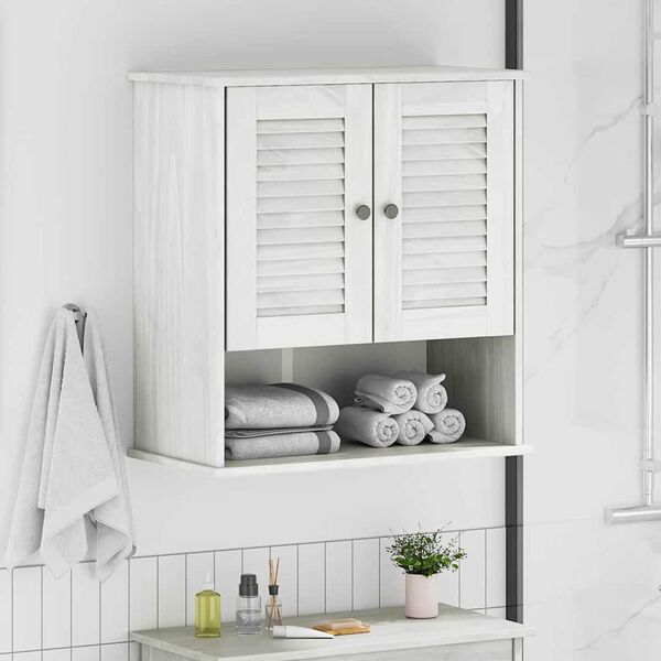 vidaXL Wall-mounted Bathroom Cabinet VIGO White 67.5 x 34 x 71.5 cm