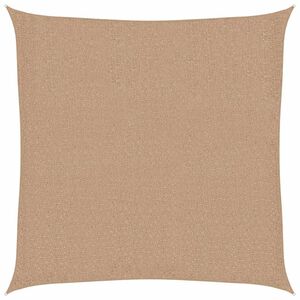 vidaXL Sunshade Sail 160 g/m&sup2; Taupe 2x2 m HDPE