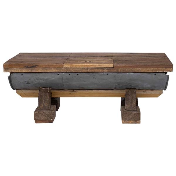 vidaXL Coffee Table Natural 90 x 50 x 35 cm Wood