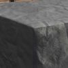 vidaXL Furniture Cover Plain Black 270 x 180 x 90 cm 600D