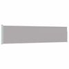 vidaXL Side Awning | Grey