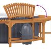 vidaXL Hot Tub Surround Brown &Oslash;275 x 55.5 cm Solid Acacia Wood