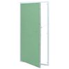 vidaXL Access Panel Green and Silver 55 x 105 cm