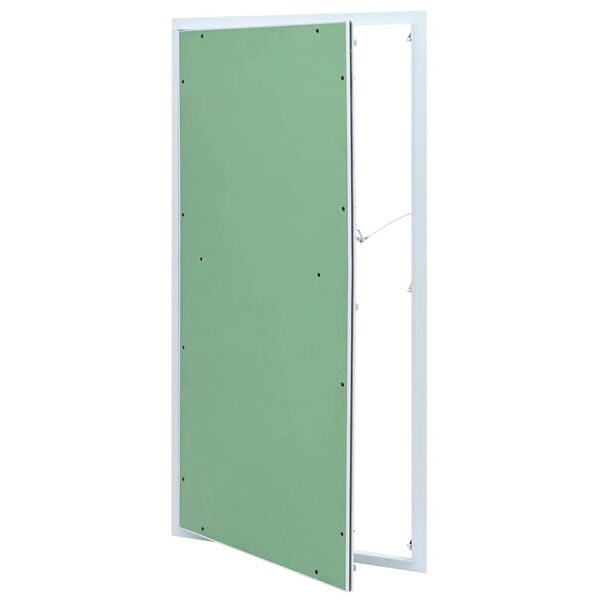 vidaXL Access Panel Green and Silver 55 x 105 cm