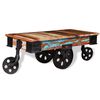 vidaXL Coffee Table Reclaimed Wood 90x45x35 cm
