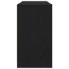vidaXL Desk Black Oak 120x42x76 cm Engineered Wood