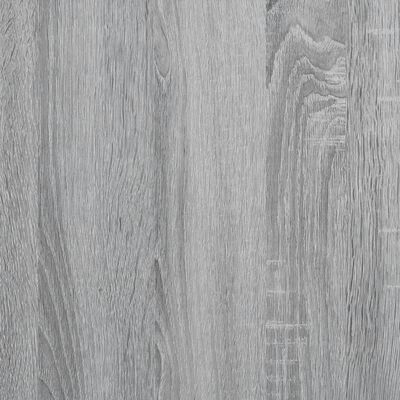 vidaXL Kitchen Trolley Grey Sonoma 100x45x89.5 cm Engineered Wood
