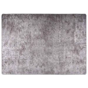 vidaXL Rug Washable 120x180 cm Grey Anti Slip