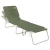 Outwell Folding Sunlounger Tenby Vineyard Green