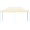 vidaXL Party Tent Folding Cream 291 x 580 x 315 cm Oxford Fabric