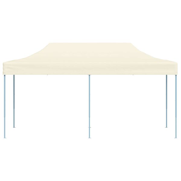 vidaXL Party Tent Folding Cream 291 x 580 x 315 cm Oxford Fabric