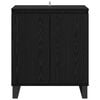 vidaXL Sideboard Black Oak 60 x 35 x 70 cm Engineered Wood