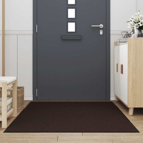 vidaXL Doormat Brown 115x200 cm