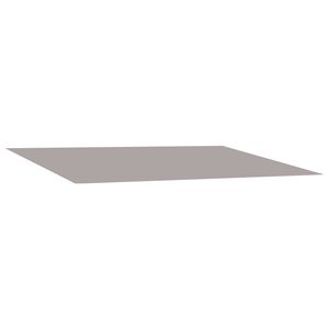 vidaXL Awning Replacement Fabric Light Grey 500 x 300 cm Polyester