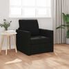 vidaXL Sofa Bed Black 74 x 77 x 81 cm Fabric