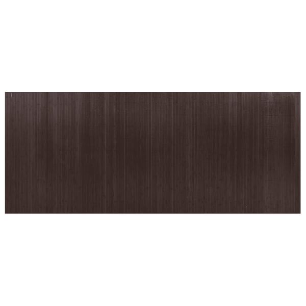vidaXL Room Divider Dark Brown Width 400 cm Height 165 cm Bamboo