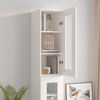 vidaXL Hanging Wall Cabinet White 34.5x34x90 cm