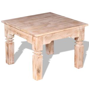 vidaXL Coffee Table Acacia Wood 60x60x45 cm