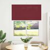 vidaXL Pleated Blind Bordeaux Red 105x150 cm Fabric Width 104.4 cm Polyester
