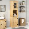 vidaXL Bathroom Cabinet Corona 50x40x185 cm Solid Wood Pine