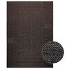 vidaXL Rug ZIZUR Anthracite 160x230 cm Jute Look Indoor and Outdoor