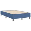 vidaXL Platform Bed Frame Blue 120 x 200 cm Fabric