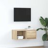 vidaXL TV Cabinet Sonoma Oak 60x31x25.5 cm Engineered Wood