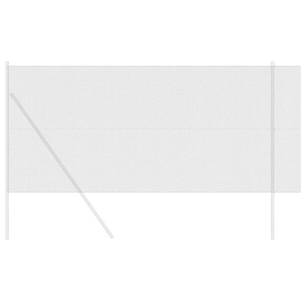 vidaXL Hexagon Fence Grey 1.2 x 100 m PVC