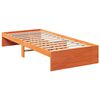 vidaXL Day Bed without Mattress Wax Brown 90x190 cm Solid Wood Pine