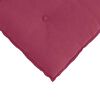 vidaXL Back Pillow Wine Red 160 x 50 cm Corduroy Fabric