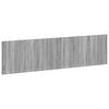 vidaXL Wall-Mounted Headboard EDE Grey Sonoma Engineered Wood