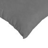 vidaXL Sofa Pillows 2 pcs Dark Grey 50 x 50 cm Fabric