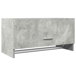 vidaXL Wardrobe Concrete Grey 70x32,5x35 cm Engineered Wood