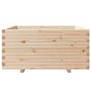 vidaXL Garden Planter 100x100x49.5 cm Solid Wood Pine
