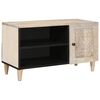 vidaXL TV Units with Shelf White 80 x 33 x 46 cm Engineered wood
