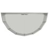 vidaXL Planter Silver 120 x 60 x 35 cm Galvanised Steel