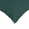 vidaXL Sofa Pillows 2 pcs Dark Green 60 x 60 cm Fabric