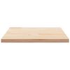 vidaXL Table Top 70x70x2.5 cm Solid Wood Pine Square