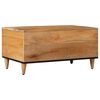 vidaXL Coffee Table Natural 80 x 50 x 40 cm Solid Mango Wood
