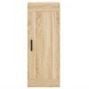 vidaXL Wall Mounted Cabinet Sonoma Oak 34.5x34x90 cm Engineered Wood