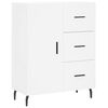 vidaXL Sideboard White 69.5x34x90 cm Engineered Wood