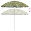 vidaXL Umbrella Camouflage 161 x 161 x 193 cm Polyester