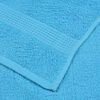 vidaXL Towels "FROGN" 2 pcs Turquoise 100x200 cm 360 gsm