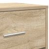 vidaXL Bedside Cabinets 2 pcs with Drawer Sonoma Oak 40x34x50 cm