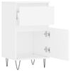 vidaXL Sideboards 2 pcs White 40x35x70 cm Engineered Wood