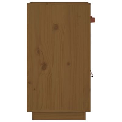vidaXL Sideboard Honey Brown 65.5x40x75 cm Solid Wood Pine