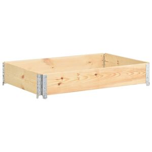 vidaXL Raised Bed 80x120 cm Solid Pine Wood (310050)