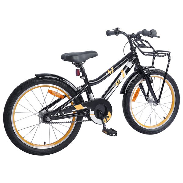vidaXL Kids Bike 20'' for 6-11 Years Old Orange Black
