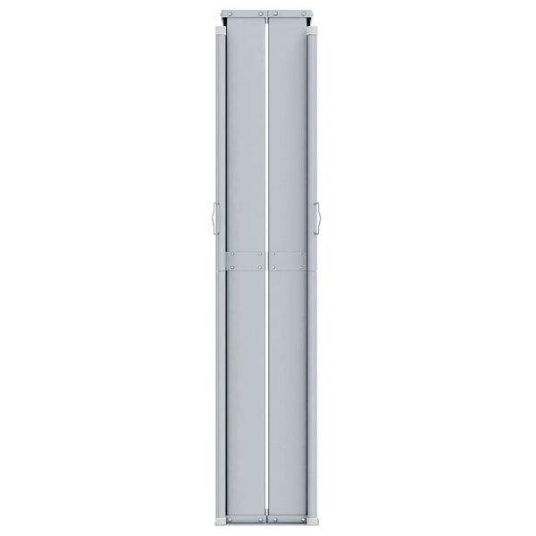 vidaXL Retractable Side Awning Blue 180x1000 cm